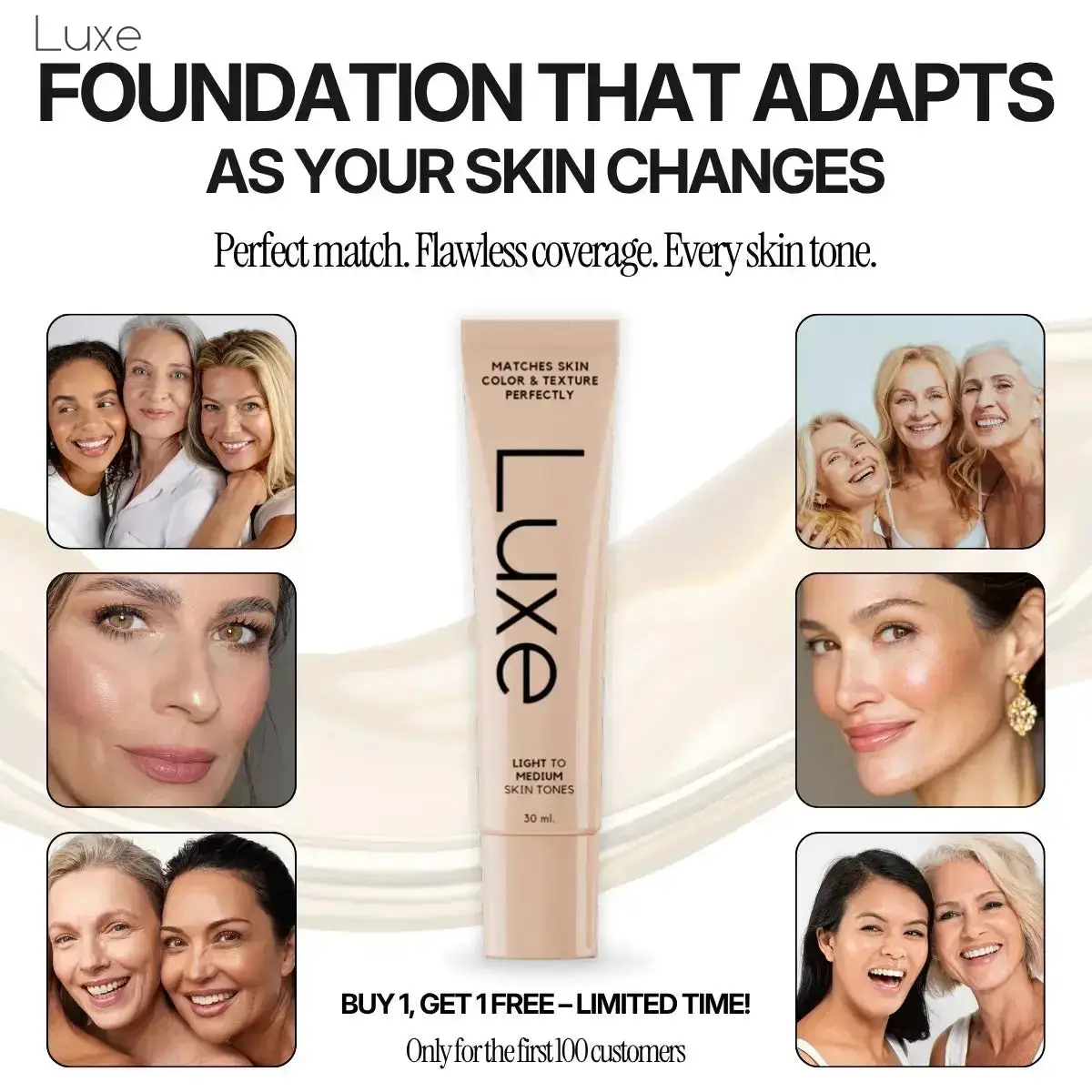 Luxe™ | Color Changing Foundation - Image 2